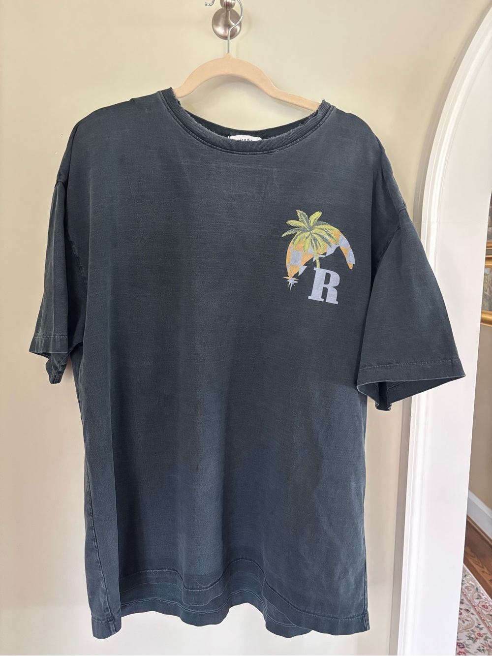 Men's Rhude Palm Graphic Short-Sleeve Shirt